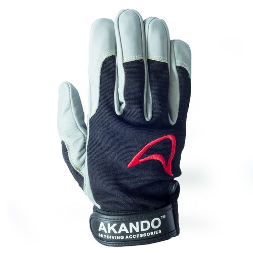 Перчатки для парашютизма - Ultimate  - Akando skydiving accessories - Sorano - дышащая / с ладонью из кожи