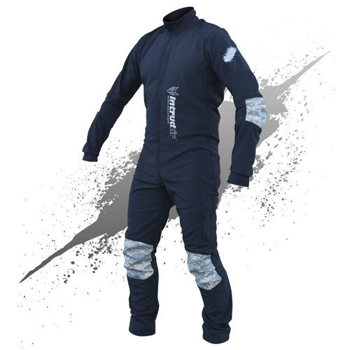 Костюм для парашютизма - WINTER ® - Intrudair Skydive & Base Gear - унисекс / красный / черный