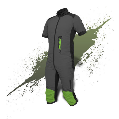 Костюм для парашютизма - CF SHORT ® - Intrudair Skydive & Base Gear - нейлоновый / синий / бежевый
