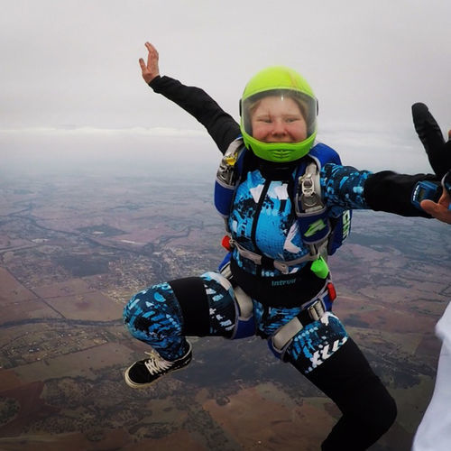 Костюм для парашютизма - FEMME ® - Intrudair Skydive & Base Gear - для женщины / многоцветный / белый