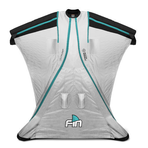 Костюм для парашютизма - FIN ® - Intrudair Skydive & Base Gear - вингсьют / унисекс / белый