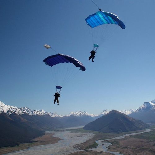 Параплан рабочая характеристика - 400 - NZ Aerosports - тандем