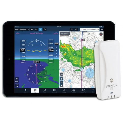 ADS-B приемник - Stratus 2S - Appareo Systems - для движения воздушного транспорта / метеорологический / для самолета