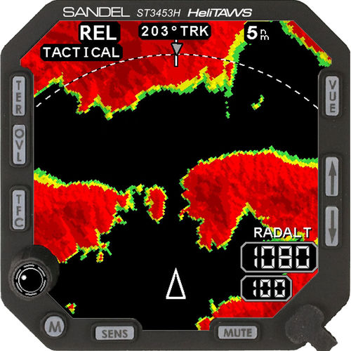 TAWS для вертолета - ST3453H  - Sandel Avionics
