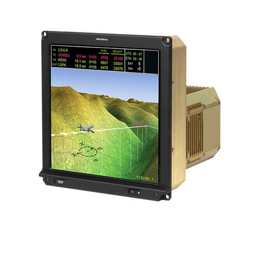 PFD для самолета - EFI-890R - Universal Avionics Systems Corp. - для оборудования кабины / LCD / со светодиодной подсветкой