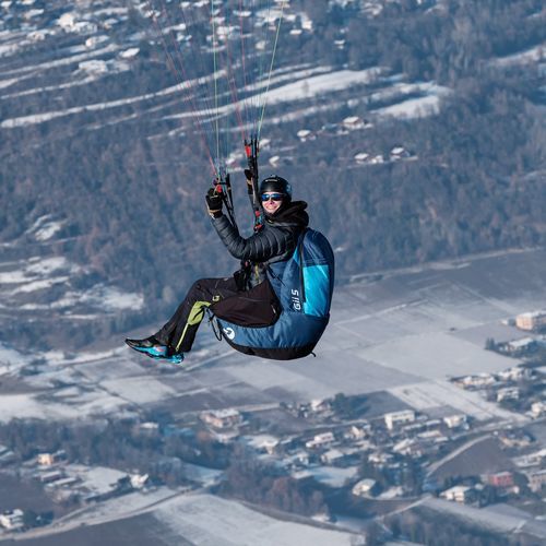 Сидение для параплана - Gii 5 - SKY-Paragliders - одноместное / подушка безопасности / легкое