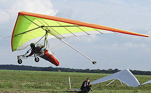 Дельтаплан для начинающих -  Target 21 Tandem - Aeros Ltd. - тандем