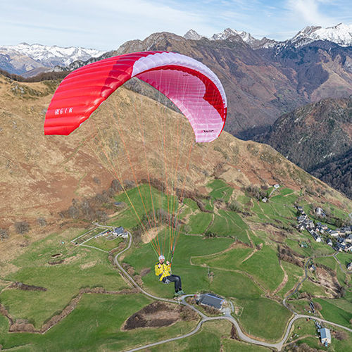Горный параплан - Yeti 6 - GIN Gliders - рабочая характеристика / одноместный