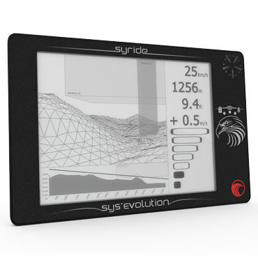 Alti-vario-GPS для свободного полета - SYS'Evolution - Syride - с g-метром