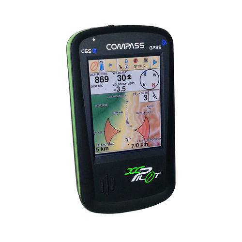 Alti-vario-GPS для свободного полета - XC Pilot - Compass srl - для частного использования