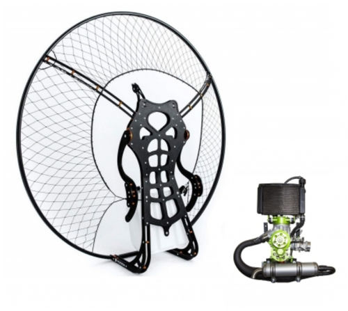 Одноместный парамотор - YAK 110 - Yooda Paramotors Atelier - двухтактный двигатель