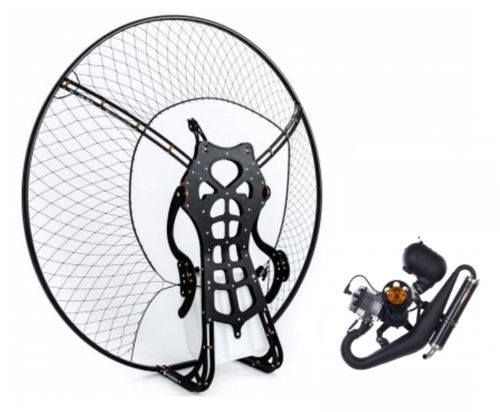 Одноместный парамотор - YAK 185 - Yooda Paramotors Atelier - двухтактный двигатель