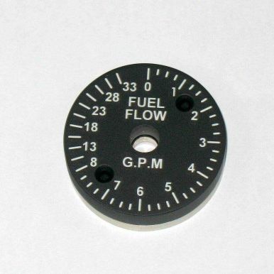 Панель управления для самолета - FUEL FLOW - Aeromaoz Ltd. - с подсветкой