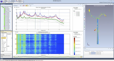 Программное обеспечение для контроля - ARTeMIS Modal - Sinus Messtechnik GmbH - для анализа / для сбора данных / для аэронавтики