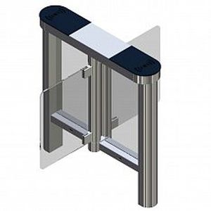 Поворотная дверцы - EasyGate SG 1000 series - Cominfosec - из стекла / автоматическая / для аэропорта