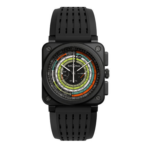 Наручные часы авиаторы - BR 03-94 MULTIMETER - BELL & ROSS - хронограф / замозаводной