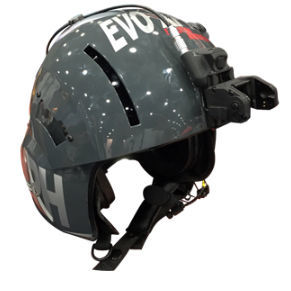Шлем для вертолета - HHC-1710 - Helicopter Helmet - полуоткрытый / S / черный