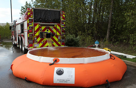 Цистерна для воды - FIREFLEX LOW PROFILE (LP) TANK™ - SEI INDUSTRIES LTD. - гибкая / для вертолета / для борьбы с пожаром