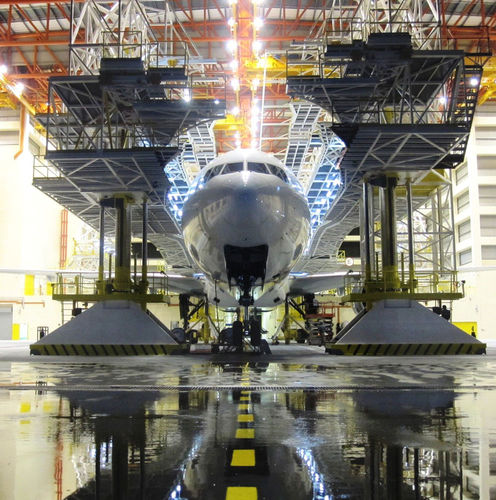 Система стыковки для самолета для самолета - Aircraft Support Industries - для хвостовой части машины / для фюзеляжа / для носовой части машины