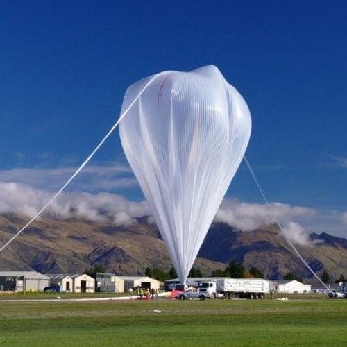 Стратосферный газовый баллон - RAVEN AEROSTAR - для научных исследований / с корзиной