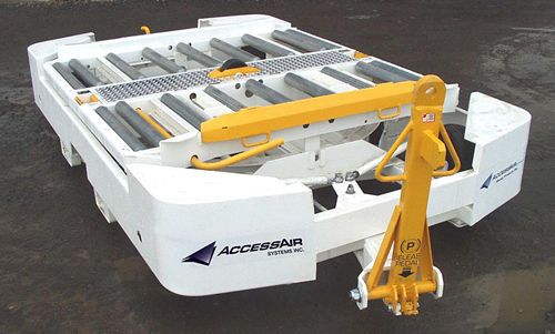 Прицеп контейнеровоз - TTAS - ACCESSAIR Systems - двухосный / с поворотным носовым колесом шасси / для грузовых самолетов