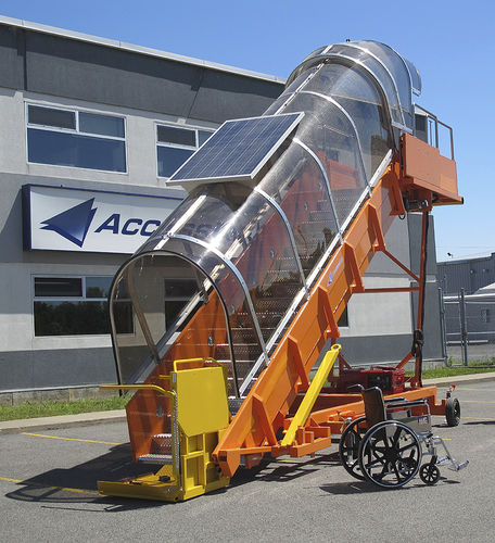 Лестница для посадки на судно - ACCESSAIR Systems - с покрытой зоной / мобильная / буксируемая