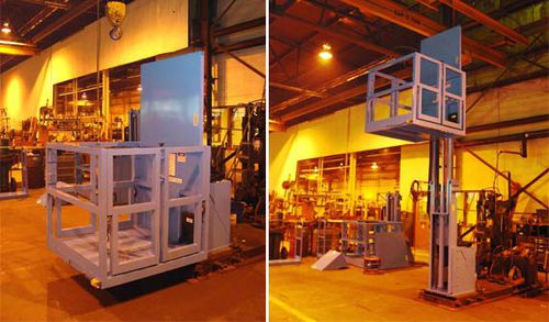 Подъемная платформа доступа - VM18 - Lift-A-Loft Corporation - подъем на мачту
