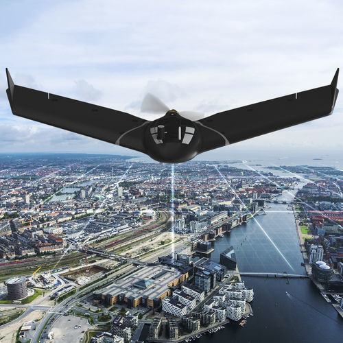 Беспилотник для профессионального использования - eBee TAC PS - senseFly - для картографии / самолетного типа / с электродвигателем