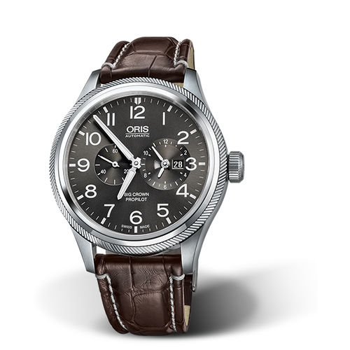 Наручные часы авиаторы - WORLDTIMER - Oris - хронограф / замозаводной