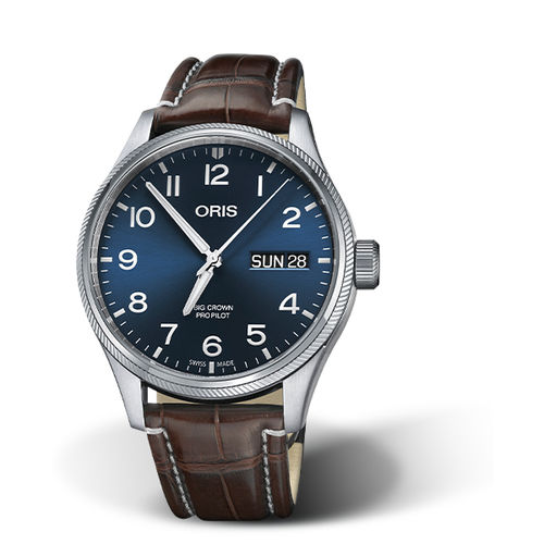 Наручные часы авиаторы - BIG DAY DATE - Oris - хронограф / замозаводной