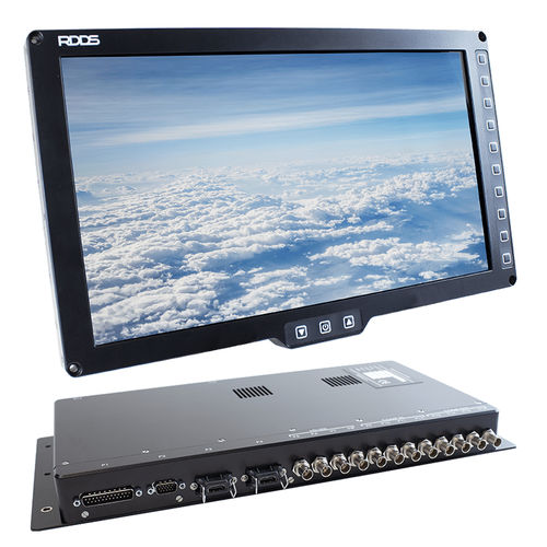Экран для кабины самолета для авиационных приборов - LCD1713 - RDDS Avionics Limited - 1920x1080 / HD / со светодиодным дисплеем