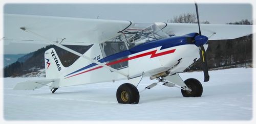 СЛА 2 места - TETRAS CS - HUMBERT AVIATION - четырехтактный двигатель / для обучения / одномоторный