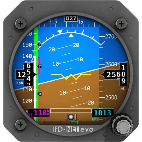 EFIS для самолета - EVO PFD - M.A.V. AVIONIC SRL - TFT