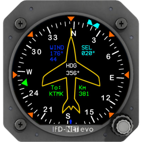 Аналоговый индикатор курса - EVO COMPASS - M.A.V. AVIONIC SRL - для самолета