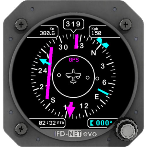 MFD для самолета - EVO SLAVE - M.A.V. AVIONIC SRL - для оборудования кабины