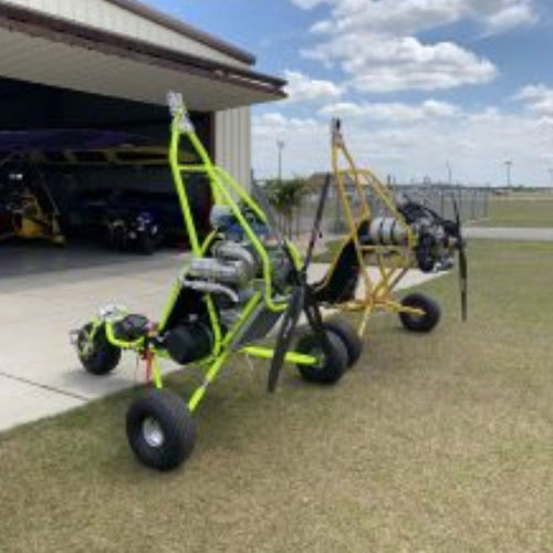 Одноместный дельталет - REV X - REVO Evolution Aircraft, Inc. - четырехтактный двигатель