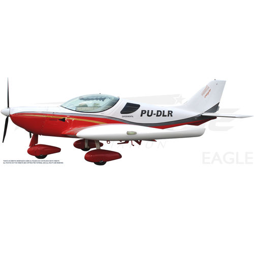 Одномоторный самолет - Eagle - Paradise Industria Aeronautica - четырехтактный двигатель / двухместный / легкий спортивный
