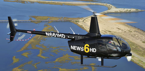 Двухместный вертолет - R66 Newscopter - ROBINSON - для перевозки грузов / турбинный / с одним винтом