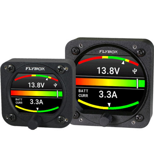 Встроенный вольтметр - Omnia VOLT-AMP - Flybox Avionics - для летательного аппарата