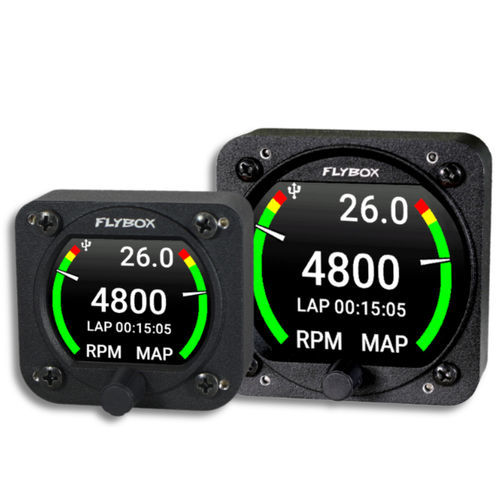 Цифровой тахиметр - Omnia RPM-MAP - Flybox Avionics - с подсветкой