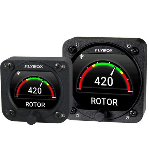 Цифровой тахиметр - Omnia ROTOR - Flybox Avionics - с подсветкой