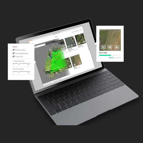 Программное обеспечение для контроля - PrecisionViewer   - PrecisionHawk - для картографии / для дрона / режим реального времени