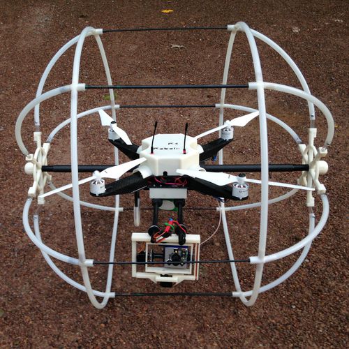Промышленный беспилотник - R4  - R4 Robotics Inc - для контроля / вертолетного типа
