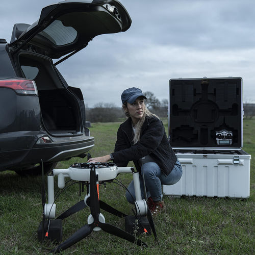 Промышленный беспилотник - mdLiDAR1000UHR Lite - microdrones - для ведения наблюдения / для картографии / для контроля