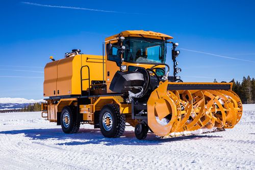 Снегоуборочная машина на грузовике - SEB  - Oshkosh Airport Products - для аэропорта