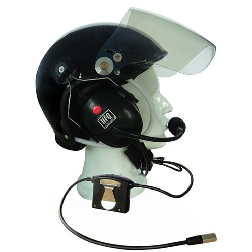 Наушники с микрофоном для пилота - PPH A4 - U Fly Quiet Headsets & Helmets - для парамотора / противошумный / с защитным шлемом