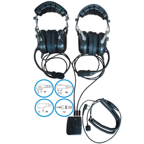 Наушники с микрофоном для пилота - UFQ THDS-2 - U Fly Quiet Headsets & Helmets - для маятника / для технического обслуживания на земле / противошумный