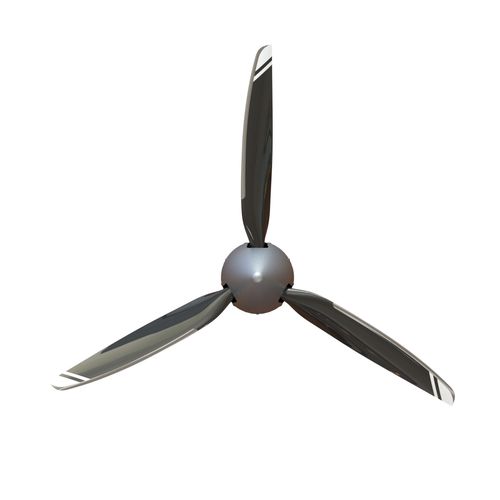 Тяговый винт для летательного аппарата - AP430CTF-WWR72B - Airmaster Propellers - по часовой стрелке / 70 - 75 дюймов / 100 - 150 л.с.