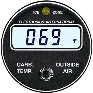 Индикатор для измерения температуры - CA-1 - Electronics International - цифровой / для двигателя / для самолета