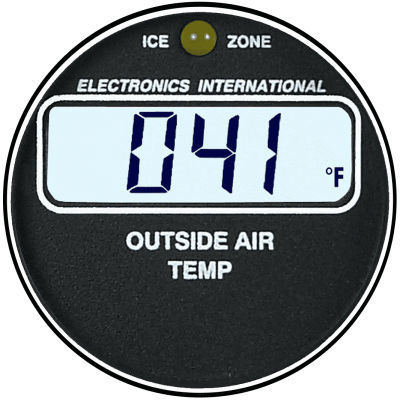 Индикатор для измерения температуры - A-1 - Electronics International - электронный / для двигателя / для самолета